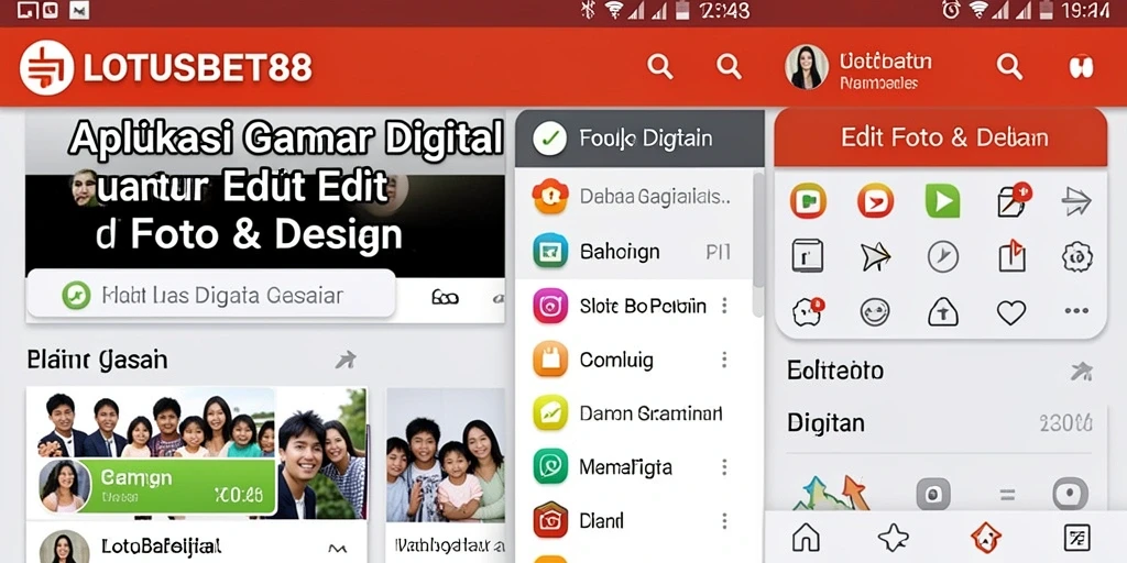 Antarmuka pengguna LOTUSBET88 menampilkan berbagai fitur Gambar Digital yang menarik.