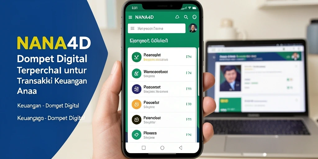 Tampilan antarmuka pengguna NANA4D yang modern dan intuitif.