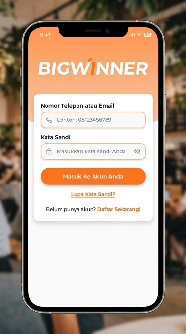 Panduan Masuk Akun Bigwinner untuk Pengguna Android